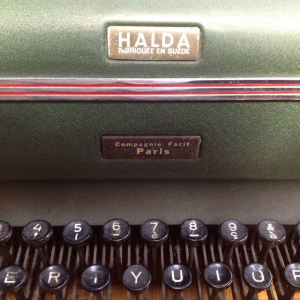 Typewriter at fleamarket